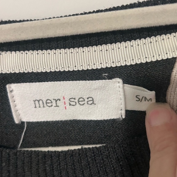 Mersea Coronado Split Back Sweater S/M - Picture 4 of 7